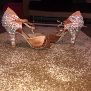 Latin dance shows bedazzled in Swarovski crystals